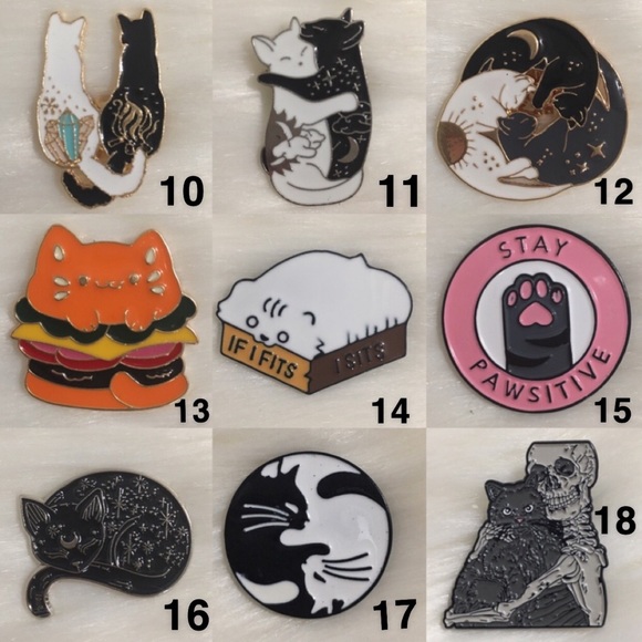 Three Random Enamel Pins - Picture 2 of 10